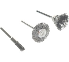 Корщетки из нержавеющей стали FIT IT набор 3шт 36906