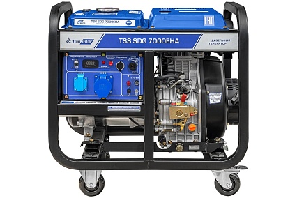 Дизель генератор ТСС SDG 7000EHA 100033