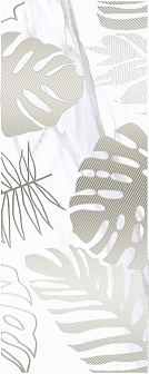 Декор-2 Laparet Elegance белый 20х50 см