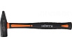 Слесарный молоток HORTZ 1.0 кг, квадратный боек, фибергласовая обрезиненная рукоятка 104352
