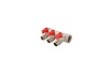 Комплект Valtec _18 VI7 Коллектор с отсекающими кранами, 1x3 вых. 1/2 нар. VTc.580.N.0603 + Адаптер д/коллектора /конус-плоскость/ 1/2 VTc.701.N.04 VT.VI7.K18.5800603.701