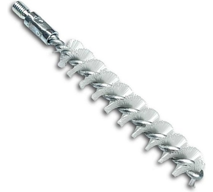 Щетка ерш Lessmann Д14x80x115мм М6, PA 0,35мм 500814