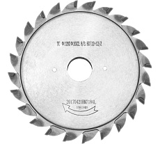 Диск пильный алмазный подрезной (120x20x2.8/3.6 мм; 12+12 зубьев) ROTIS 330.1202024A