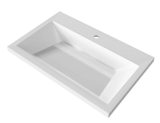 Раковина Grossman Блисс 70 см белый 10.R01.70.000