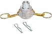 Камлок соединение типа B (0.5"; розетка; наружная резьба BSP; алюминий) TITAN LOCK TL50BAL