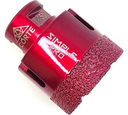 Коронка алмазная для УШМ CORTE SIMPLE PRO M14 50 мм SPB50