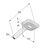 Ручной душ Kludi Freshline 6450005-00
