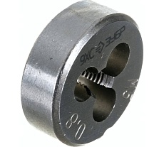 Набор плашек 8 предметов (М3-М12) Зубр 28128-H8