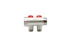 Коллектор VRT 1"x1/2", с регулировочными вентилями, 2 выхода 524073
