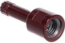 Коронка алмазная вакуумная по камню D12-10W-35L-M14 (12х35 мм; М14) Messer 06-35-012