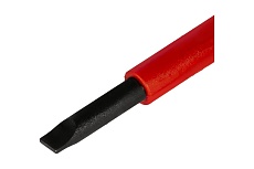 Отвертка диэлектрическая Ultra Grip SL 4,0 х 100 мм CR-V КОБАЛЬТ 646-447
