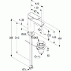 Смеситель для раковины Kludi Pure&Style 402900575 с донным клапаном