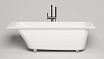 Ванна из литьевого мрамора Salini Orlando Kit S-Sense 180x80 102112M встраиваемая, белый матовый