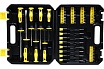 Набор инструментов WMC TOOLS (6 комплектов) 65 пр (отвертки,биты с битодержателем, отвертки ювелирные) в кейсе WMC-1065 ( 6 K-T )(58582)
