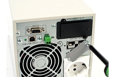 Источник бесперебойного питания Источник бесперебойного питания Skat -UPS 1000 24V 220В 50/60Гц, 800Вт, 2 АКБ, внешние, On-Line, синусоида 491