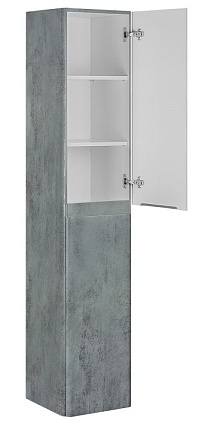 Шкаф пенал Vincea Vico 35 см Beton VSC-2V170BT