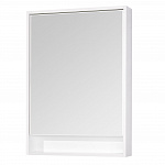 Зеркальный шкаф Акватон Капри 60 см 1A230302KP010 белый глянец