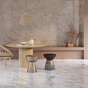 Керамогранит Vitra Marble-X Дезерт Роуз Терра 60x120 см, K949749LPR01VTEP