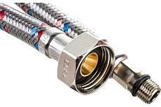 Гибкая подводка для смесителей ELKA 1/2&quot; х М10 х 150 см, пара - длинный и короткий хвост ИС.100982