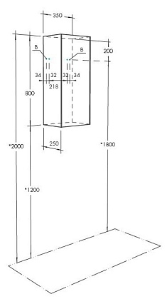 Шкаф подвесной Акватон Сохо 35 см белый глянец 1A258403AJ010