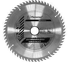 Диск пильный по дереву (250х32/30 мм, 60 зубьев) Политех 5337255