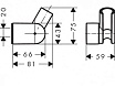 Держатель для душа Hansgrohe Porter Vario 28328000