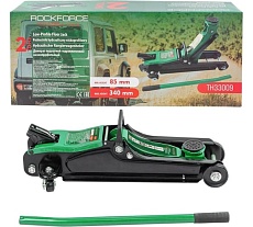 Домкрат гидравлический подкатной низкопрофильный Rockforce 2т RF-TH33009(51696)