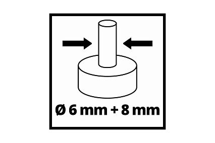  Einhell PXC TP-RO 18 Set Li BL,18В,10-30 т/мин,цанга 6/8 мм, 2 станины, без АКК 4350410