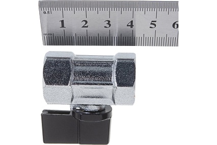 Шаровой кран ELSEN MINI прямой 3/8 3/8 ВВ ручка-бабочка EV92.3838