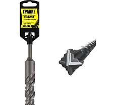 Бур Quadro-X (30.0х450/400 мм; SDS-plus) Гранит 430450