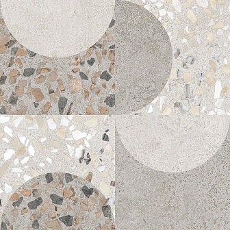 Декор Vitra Beton-Terrazzo геометрический 30х60 см, K949799LPR01VTE0