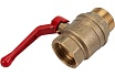 Шаровой для воды Valfex 1 1/4" ВР/НР ручка-рычаг, латунный 11Б27фт1М VF.215.LR1.114.Bir