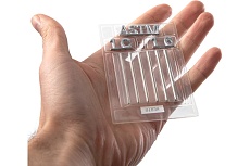 Эталон чувствительности проволочный ASTM E-747 1C16 (Fe) 50 мм Элитест 00108646