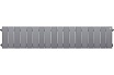 Радиатор Royal Thermo PianoForte 200 /Silver Satin - 18 секц. НС-1346027
