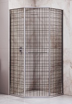 Душевой уголок RGW Stilvol SV-82 R 80x120 черная вуаль, хром 33328282-241R