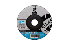 Круг зачистной 180х6х22 мм, 80 м/с, t27, 5 шт по металлу и нержавеющей стали Атлас 66252849933