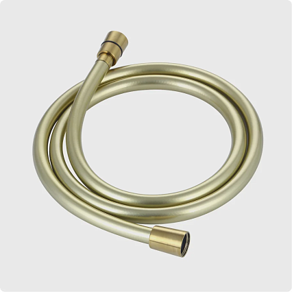 Шланг AQUAme AQM1502BG 150 см ПВХ, золото шлифованное