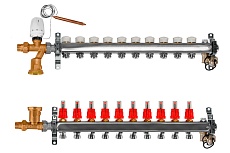 Коллекторный модуль ColSys 509A 10 выходов 5090123А10