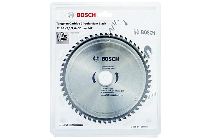 Пильный диск ECO AL (190x30 мм; 54T) Bosch 2608644389