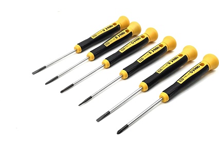 Набор отверток для точных работ Felo ESD Safe, SL/PH 6 штук 25096166