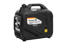 Инверторный генератор Kranz KR2200I 2,2 кВт, 230 В, 4 л, закрытый корпус, ручной старт KR-16-1141