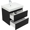 Мебель для ванной Aquanet Вега 60 см черный
