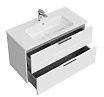 Тумба с раковиной Kerama Marazzi Piano 95 см белый глянцевый