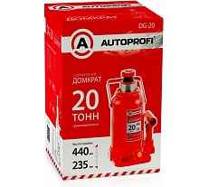 Бутылочный домкрат AUTOPROFI DG-20
