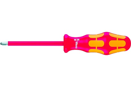 Отвертка диэлектрическая WERA VDE, PZ 3х150 мм, WE-006166