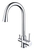 Смеситель для кухни Aquatek Вега AQ1085CR с подкл. к фильтру, хром