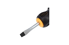 Шлицевая отвертка Rexant SL 5х40 мм, двухкомпонентная рукоятка 12-6435