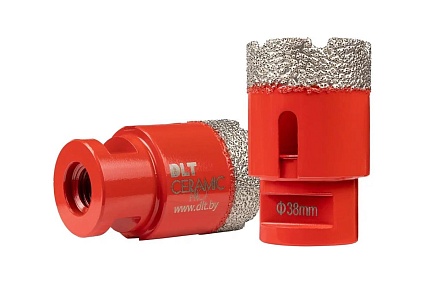 Коронка алмазная для плитки и камня CERAMIC PRO, 38 мм DLT 0496