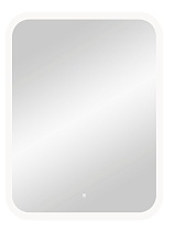 Зеркало Континент Glamour 70x80 см с подсветкой, антипар ЗЛП498