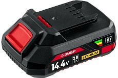 Аккумуляторная батарея Зубр 14.4В, Li-Ion, 2Ач, тип С1 АКБ-С1-14-2